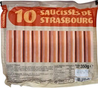 10 saucisses Strasbourg