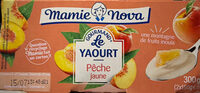 Le Yaourt -  Pêche jaune