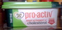 Pro-activ réduit activement le cholestérol