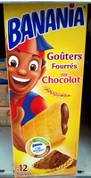 Goûters fourrés au chocolat