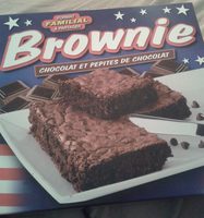 Brownie chocolat et pépites de chocolat