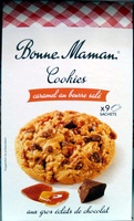 Cookies Caramel au beurre salé aux gros éclats de chocolat