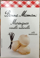 Meringues vanille naturelle