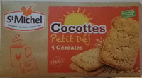 Cocottes petit déj - Biscuits aux 4 céréales