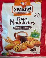 Petites madeleines pépites chocolat