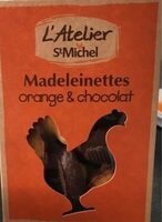 Madeleineinettes orange et chocolat