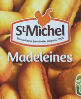 Madeleines aux œufs de poules élevées en plein air
