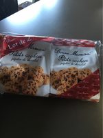 Petits cookies pepites de chocolat