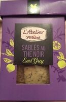 Sablés au thé noir