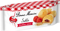 Sablés framboise sésame