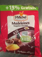 Madeleines nappées chocolat