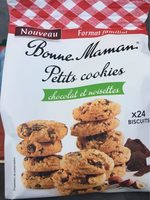 Petits cookies chocolat et noisettes