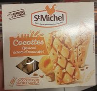 Cocottes abricot éclats d'amandes