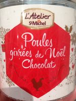 Poules Givrées de Noël Chocolat