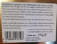 La madeleine géante de Noël