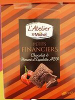 Petits financiers chocolat et piment d'espelette AOP