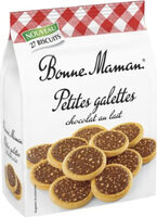Petites galettes chocolat au lait