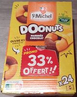 Donuts marbrés chocolat