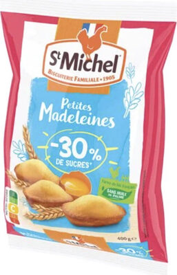 Petites madeleines - 30% de sucres