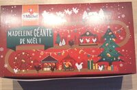 Madeleine géante de noël