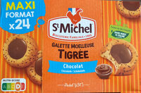 Galette moelleuse tigrée Chocolat