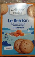 Le breton éclats de caramel au beurre salé sarrasin