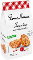 Amandines aux éclats de framboise