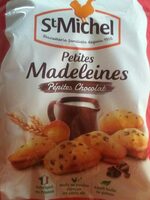 Petites Madeleines pépites chocolat