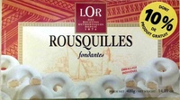 Rousquilles fondantes
