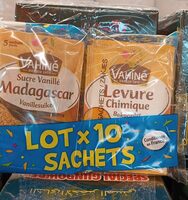 Lot Sucre vanillé Madagascar & Levure chimique