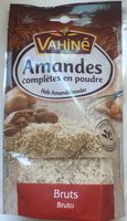 Amandes complètes en poudre bruts