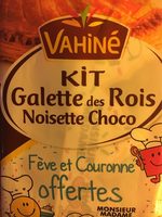 Galette des rois noisette choco