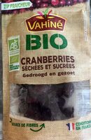 Cranberries séchées et sucrées BIO