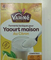 Ferments lactiques pour Yaourt maison au citron