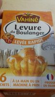 Vahiné Levure boulanger super active