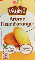 Vahiné arôme fleur d'oranger