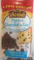 Vahiné pépites de chocolat au lait
