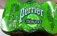 Perrier saveur citron vert