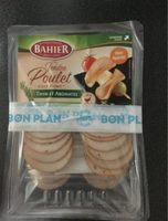 Filet de poulet cuit fumé thym/aromates Bahier