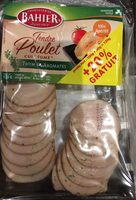 Tendre Poulet Cuit Fumé Thym et Aromates (+ 20 % gratuit)