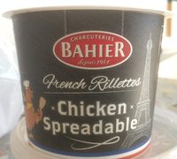 French Rillettes chicken spreadable