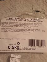 Rôti de poulet