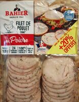 Filet de poulet fumé au poivre