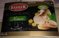 Boudin blanc Nature au lait frais