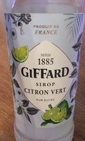 Sirop citron vert