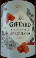 Sirop saveur Spéculoos