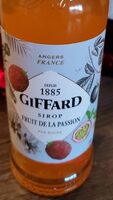 Sirop fruit de la passion