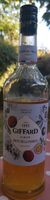 Sirop fruit de la passion