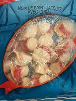 Noix de St Jacques avec corail