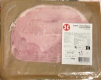 Jambon cuit superieur avec couenne